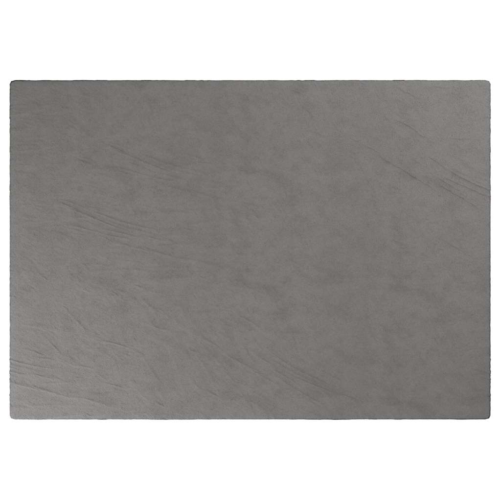 tyngdetæppe med betræk 155x220 cm 7 kg stof grå