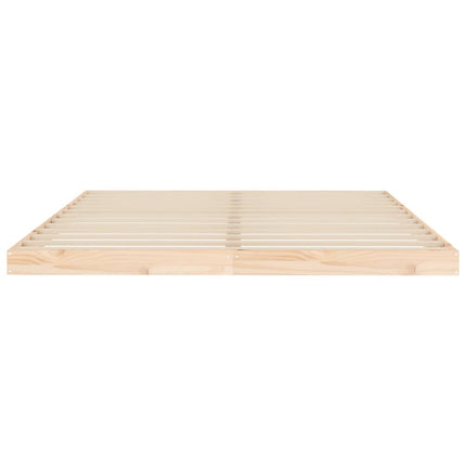 sengeramme 160x200 cm massivt fyrretræ