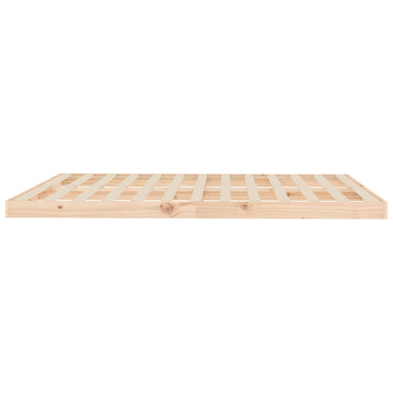 sengeramme 160x200 cm massivt fyrretræ