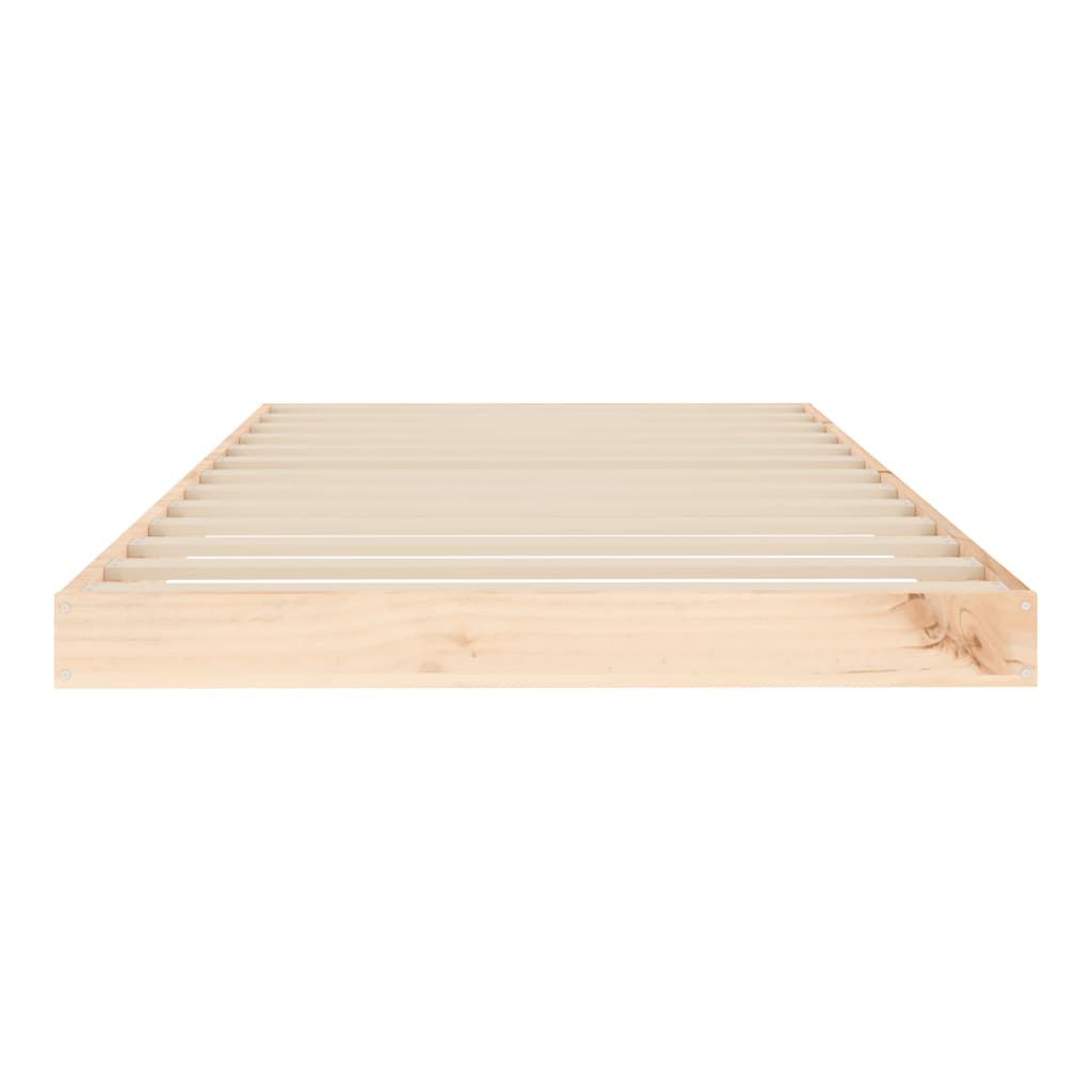 sengeramme 90x190 cm massivt fyrretræ