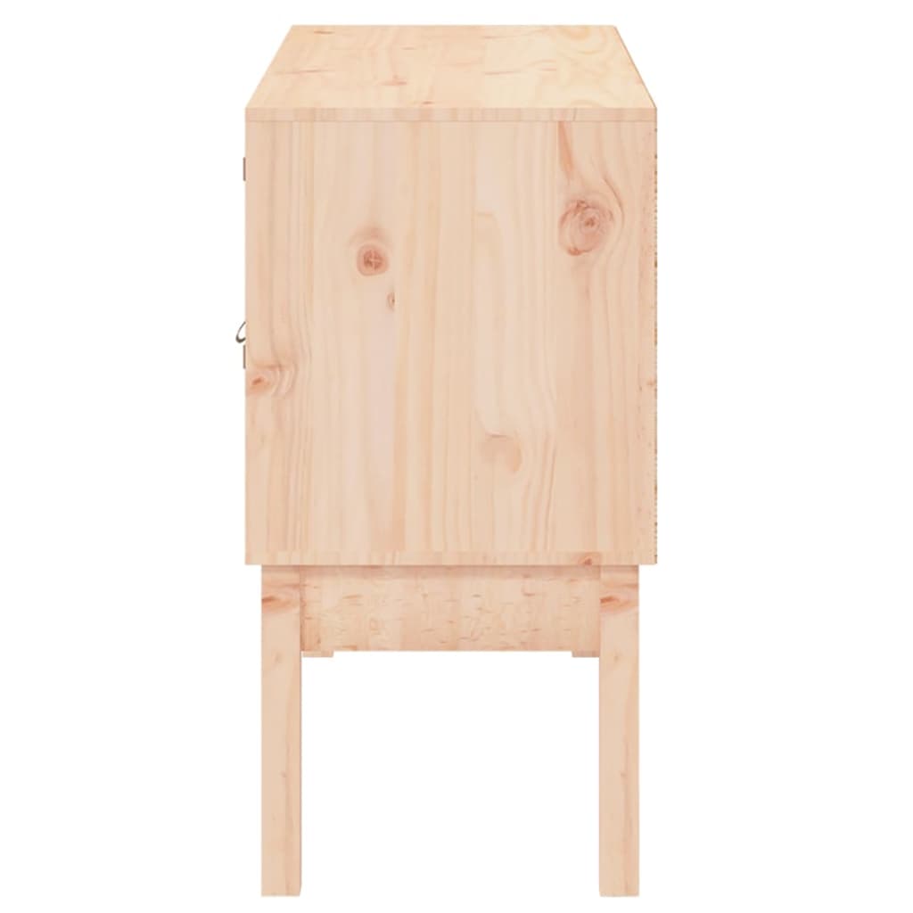 skænk 110x40x78 cm massivt fyrretræ