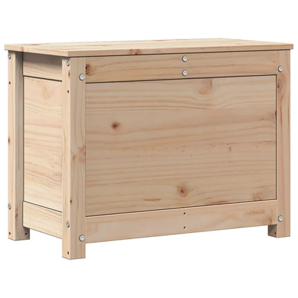 opbevaringskasse 60x32x45,5 cm massivt fyrretræ