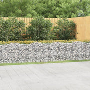 buet gabion-højbed 800x50x100 cm galvaniseret jern