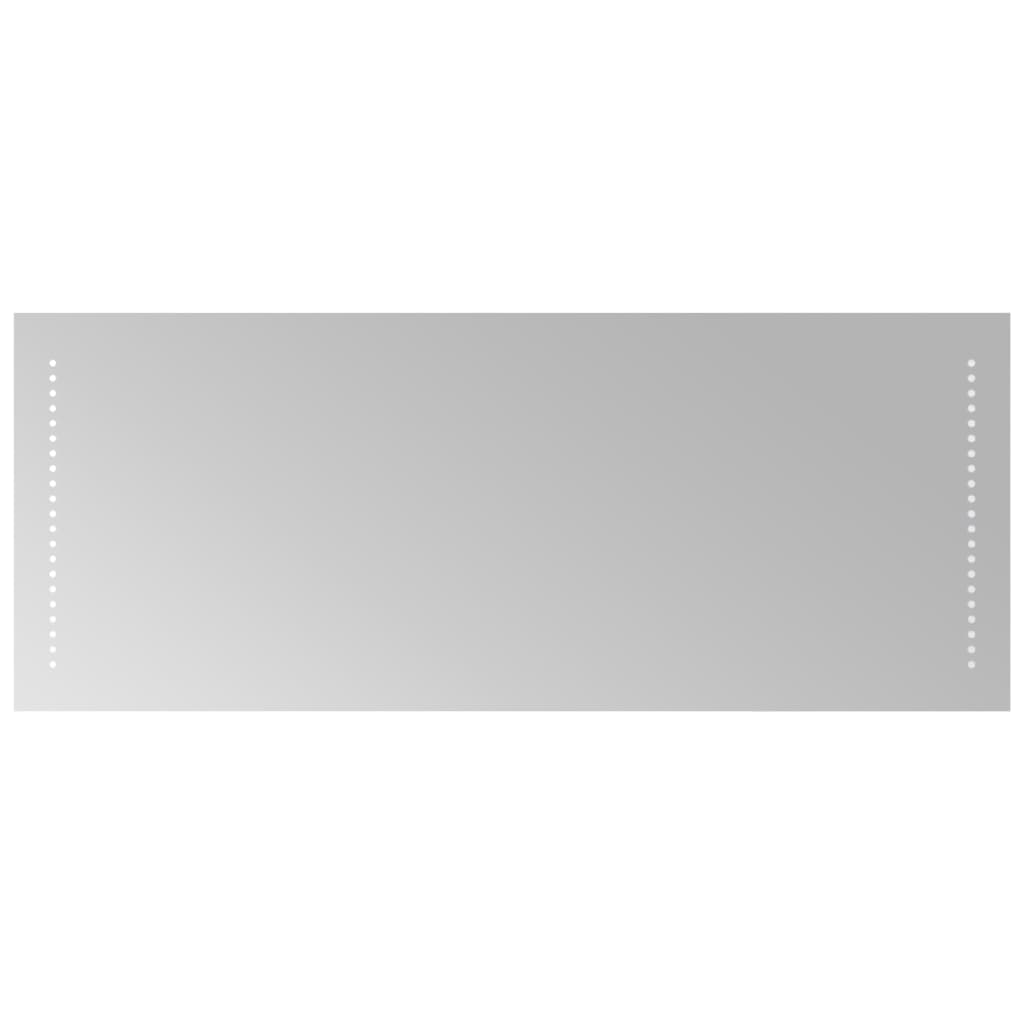 badeværelsesspejl med LED-lys 40x100 cm