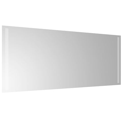 badeværelsesspejl med LED-lys 40x100 cm