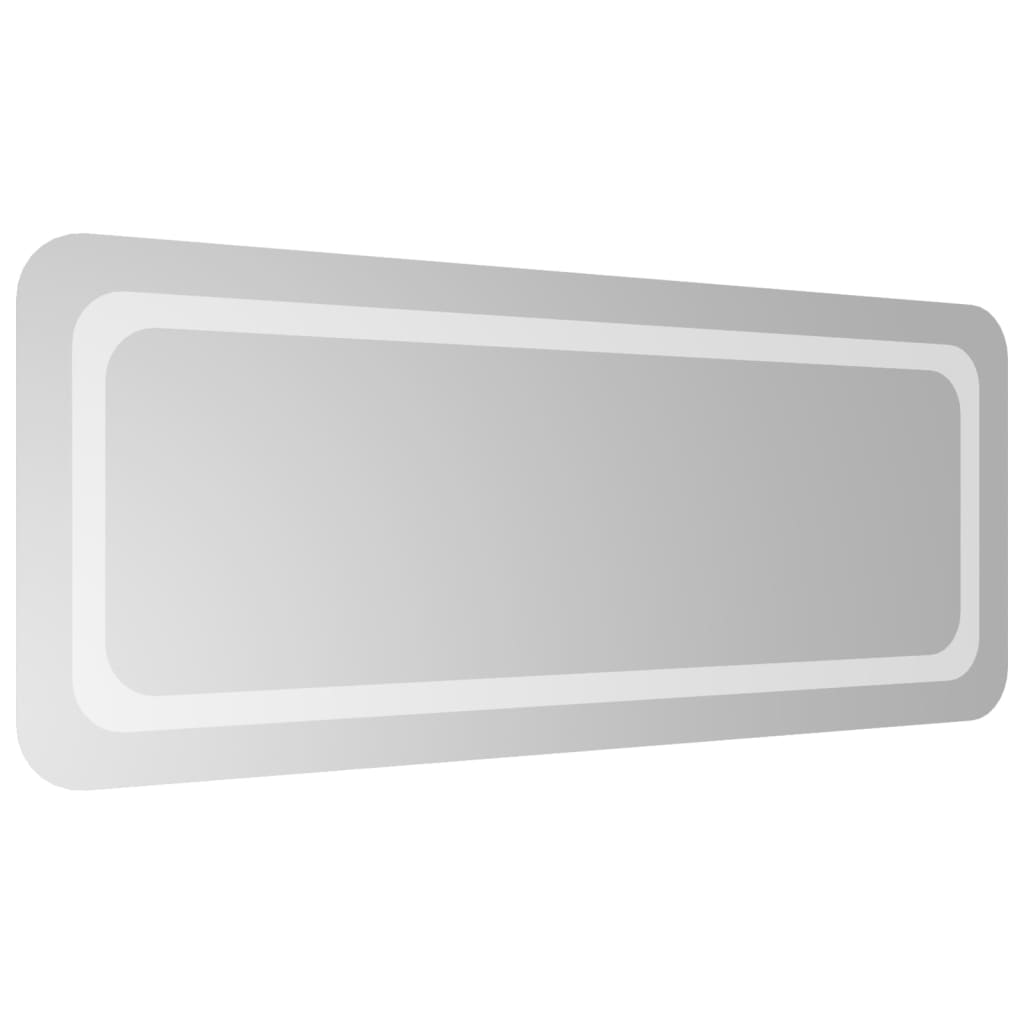 badeværelsesspejl med LED-lys 40x100 cm