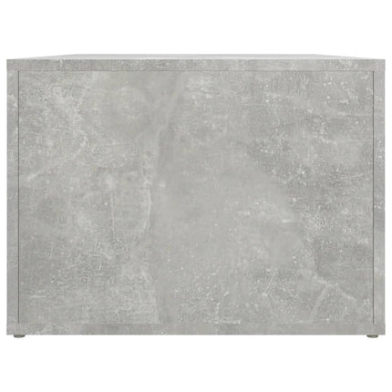 sofabord 80x50x36 cm konstrueret træ betongrå