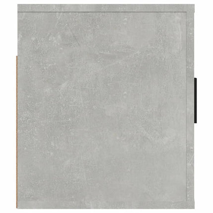 væghængt tv-skab 80x34,5x40 cm betongrå