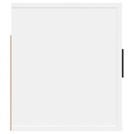 væghængt tv-skab 100x34,5x40 cm hvid