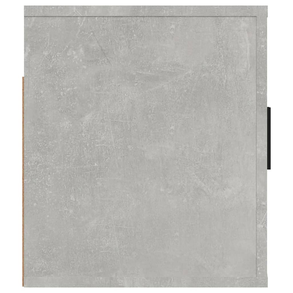 væghængt tv-skab 100x34,5x40 cm betongrå