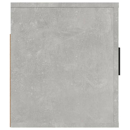 væghængt tv-skab 100x34,5x40 cm betongrå