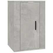 væghængt tv-skab 40x34,5x60 cm betongrå