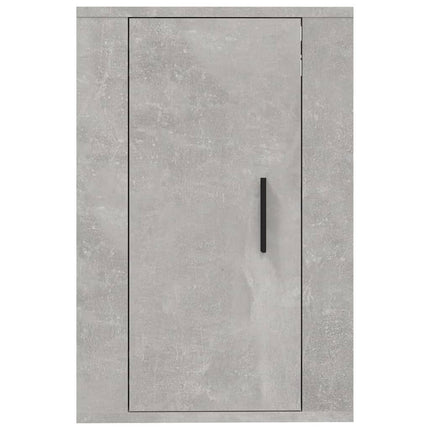 væghængt tv-skab 40x34,5x60 cm betongrå