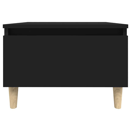 sidebord 50x46x35 cm konstrueret træ sort