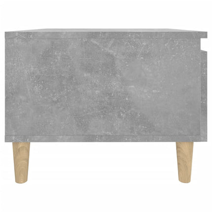sideborde 2 stk. 50x46x35 cm konstrueret træ betongrå