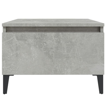 sidebord 50x46x35 cm konstrueret træ betongrå