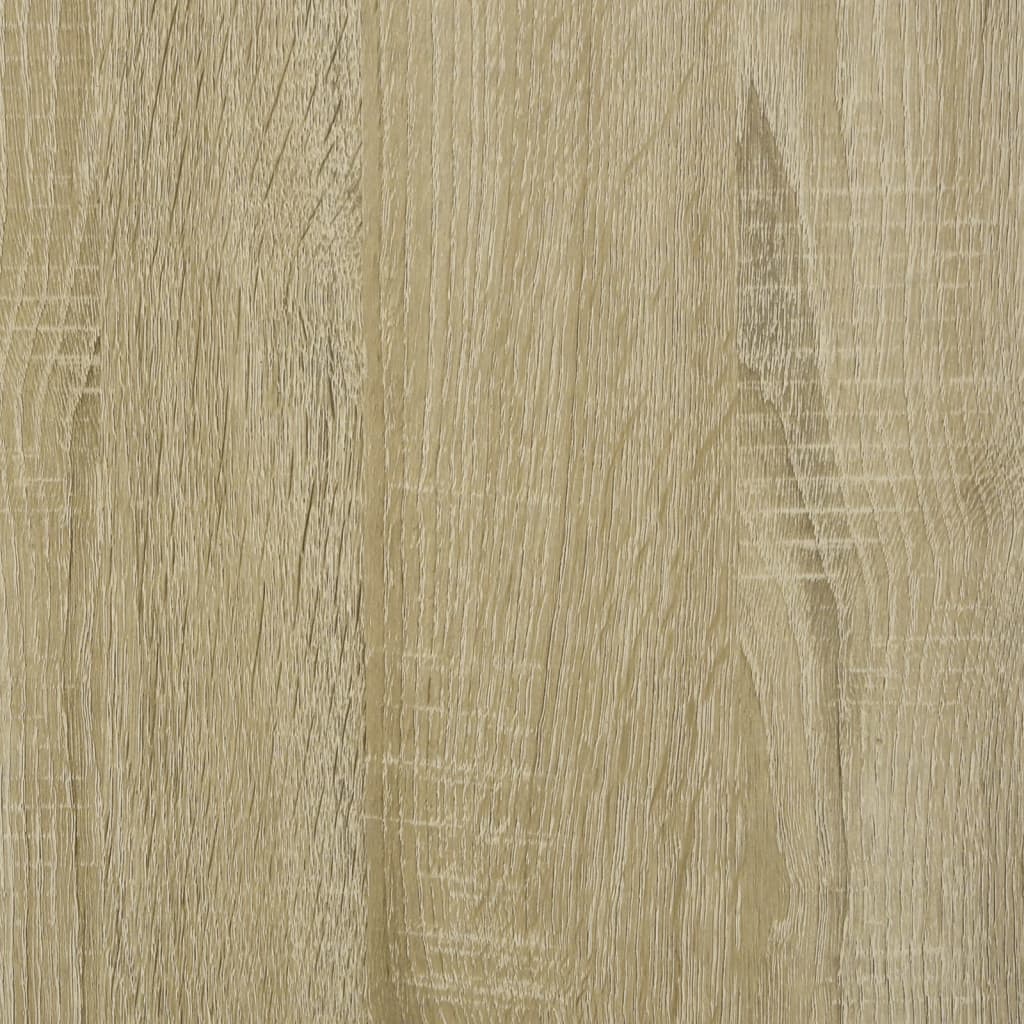 sidebord 50x46x50 cm konstrueret træ sonoma-eg