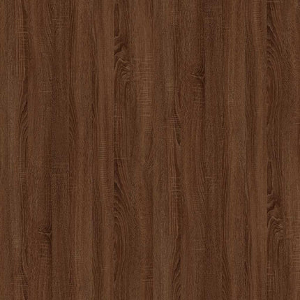 tv-bord 102x44,5x50 cm konstrueret træ brun egetræsfarve