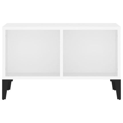 sofabord 60x50x36,5 cm konstrueret træ hvid