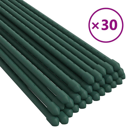 plantespyd til haven 30 stk. 150 cm stål grøn