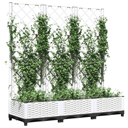 Have Blomsterkrukke Hvid 120 x 40 x 121,5 cm