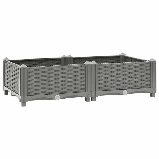 højbed 80x40x23 cm polypropylen