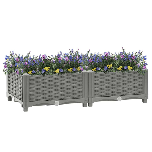 højbed 80x40x23 cm polypropylen