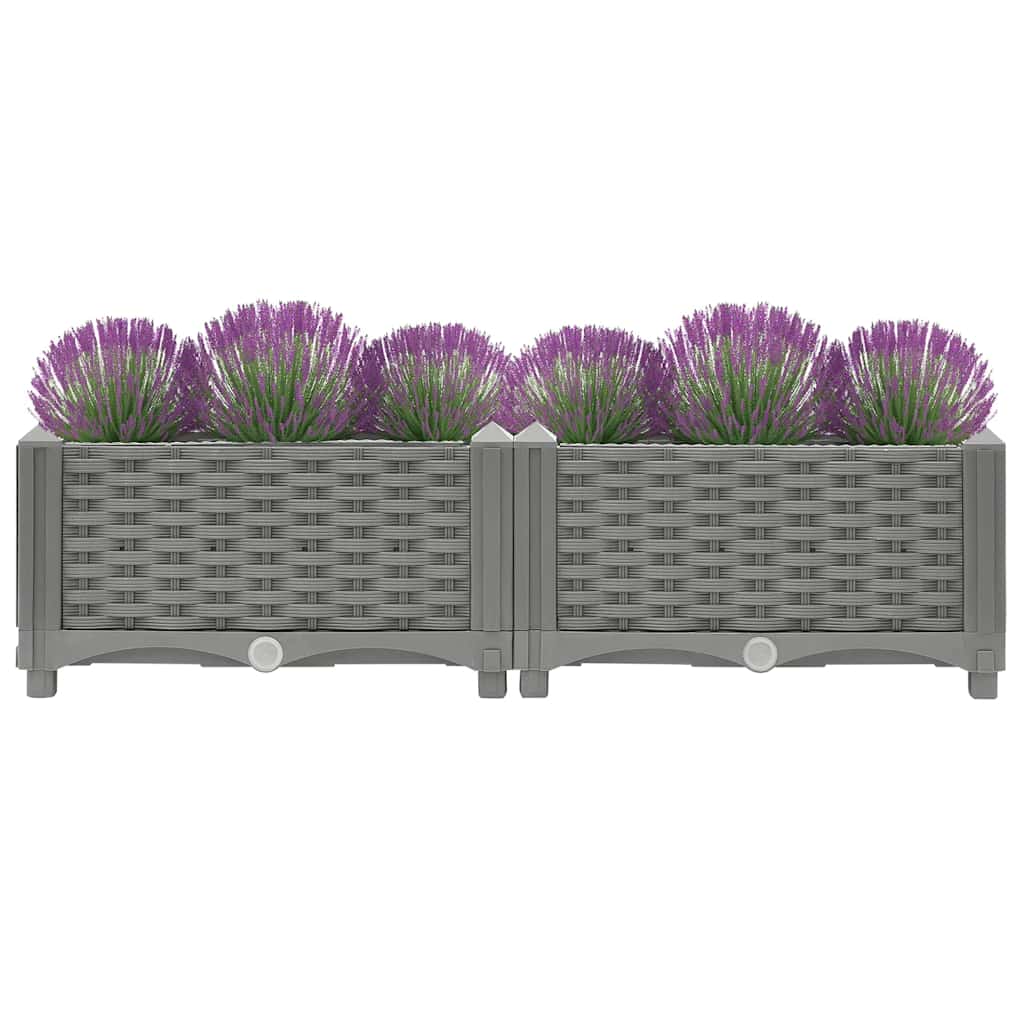 højbed 80x40x23 cm polypropylen