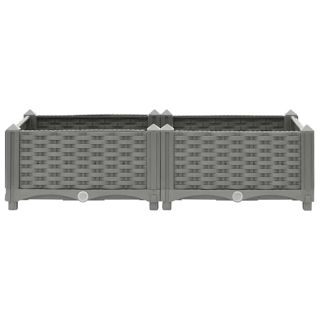 højbed 80x40x23 cm polypropylen