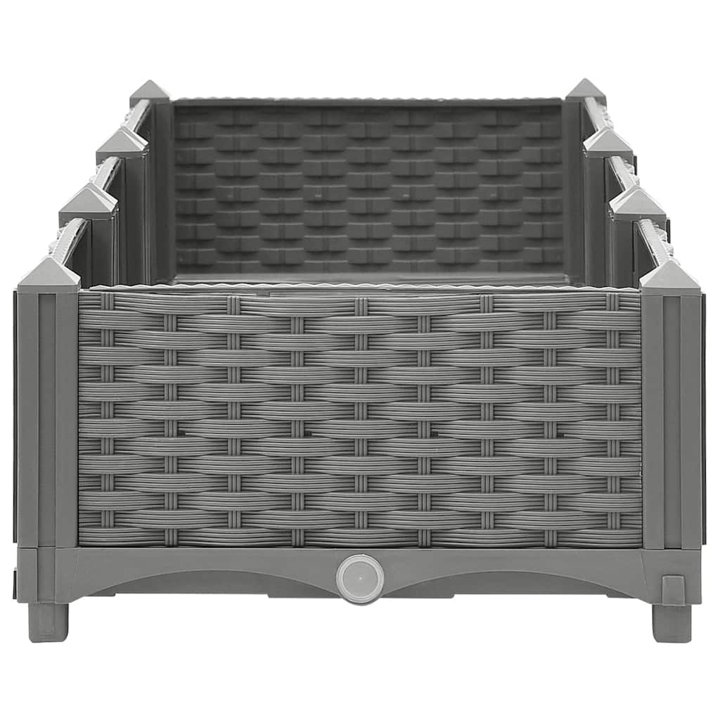 højbed 120x40x23 cm polypropylen