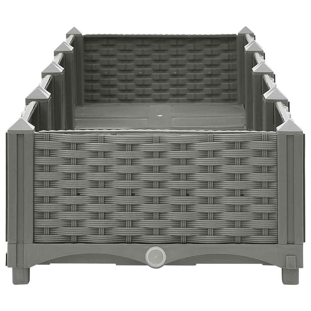 højbed 160x40x23 cm polypropylen