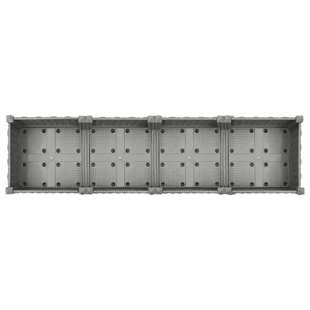 højbed 160x40x23 cm polypropylen