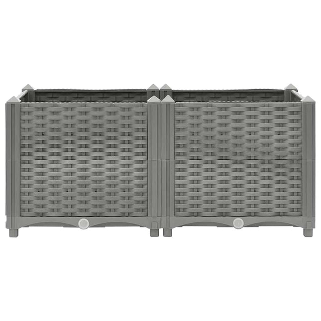 højbed 80x40x38 cm polypropylen