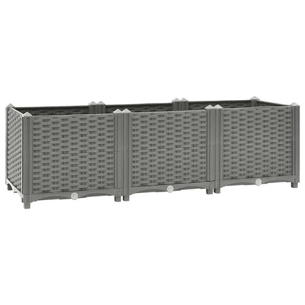 højbed 120x40x38 cm polypropylen