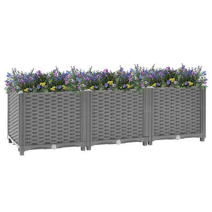 højbed 120x40x38 cm polypropylen