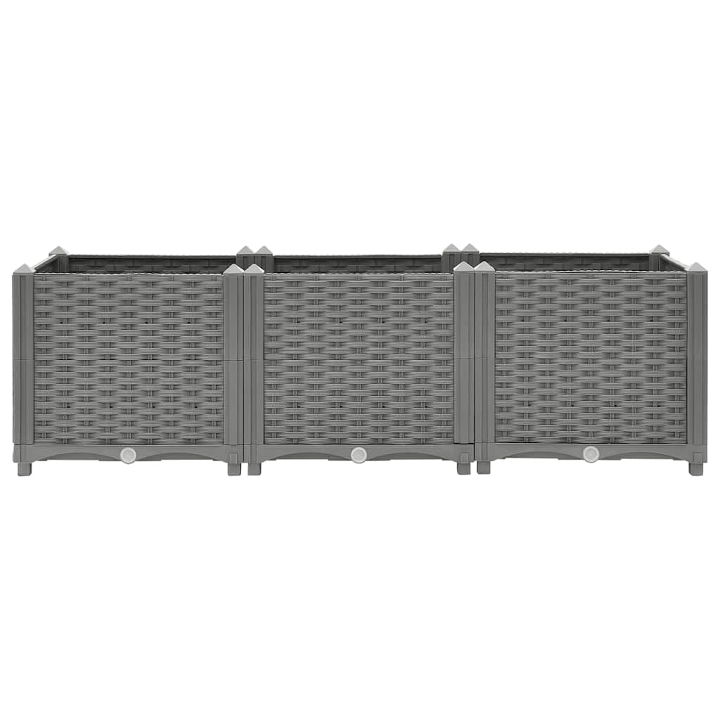 højbed 120x40x38 cm polypropylen