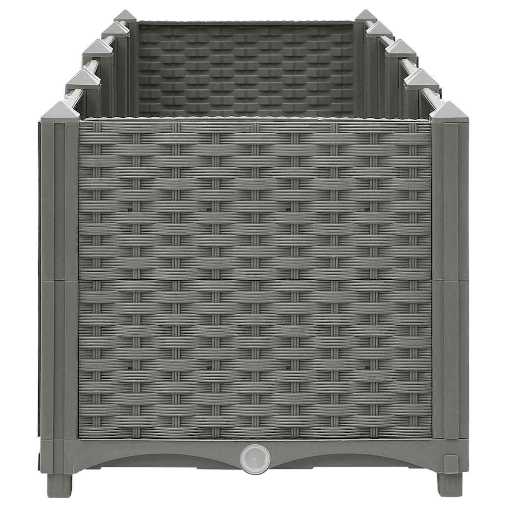 højbed 160x40x38 cm polypropylen