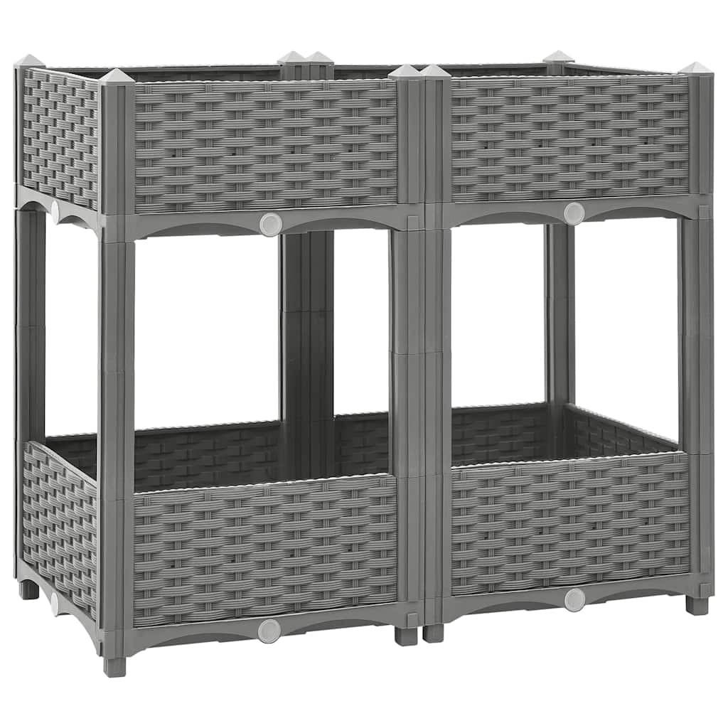 højbed 80x40x71 cm polypropylen