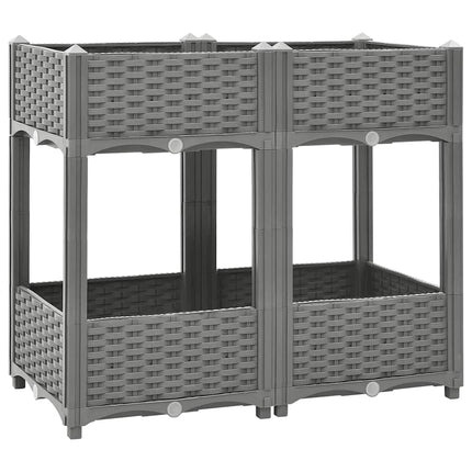 højbed 80x40x71 cm polypropylen