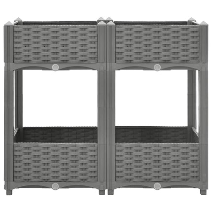 højbed 80x40x71 cm polypropylen