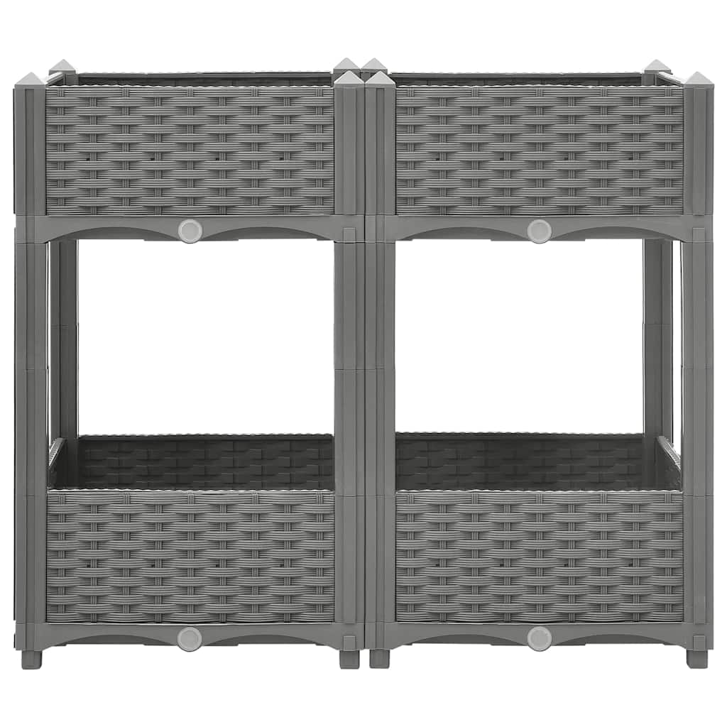 højbed 80x40x71 cm polypropylen