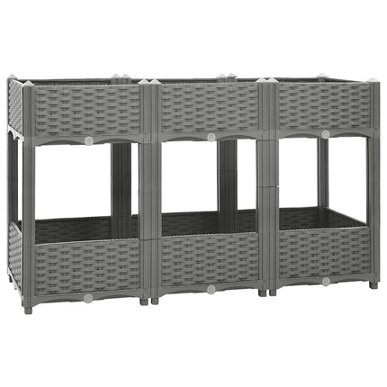 højbed 120x40x71 cm polypropylen