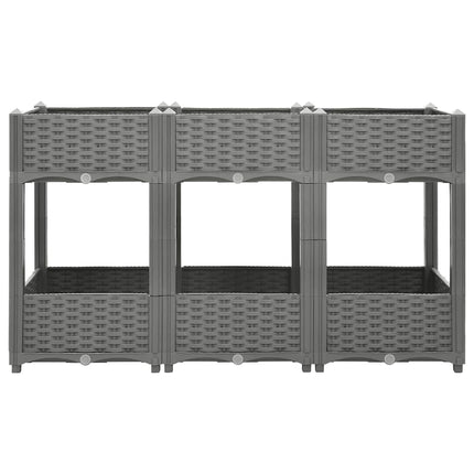 højbed 120x40x71 cm polypropylen