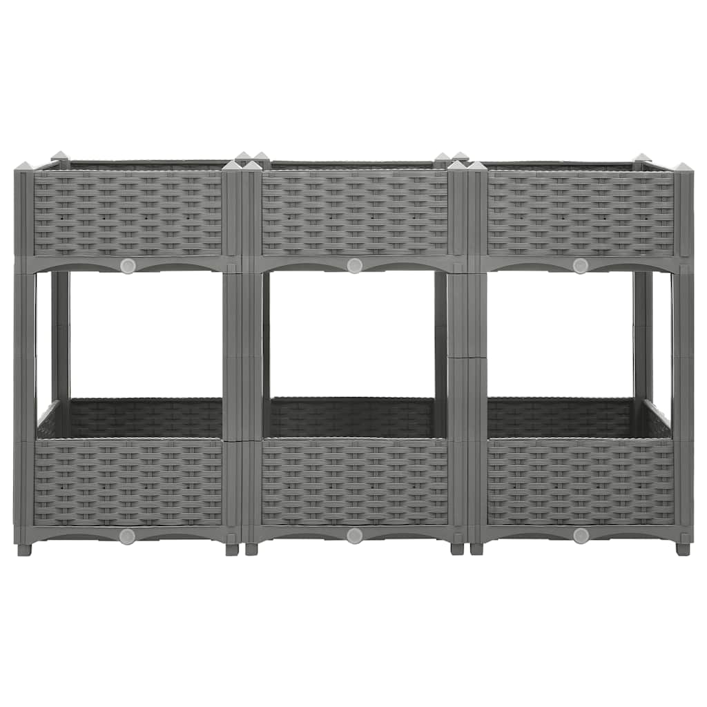 højbed 120x40x71 cm polypropylen