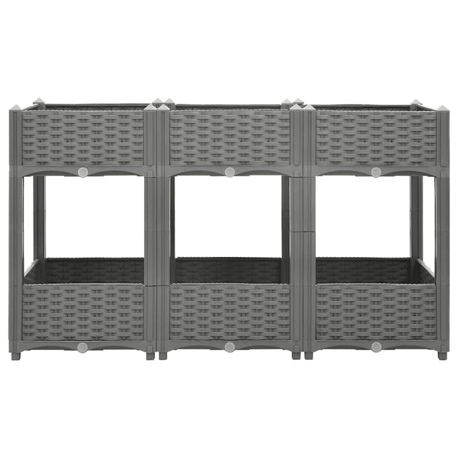 højbed 120x40x71 cm polypropylen