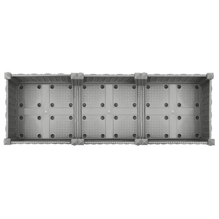 højbed 120x40x71 cm polypropylen