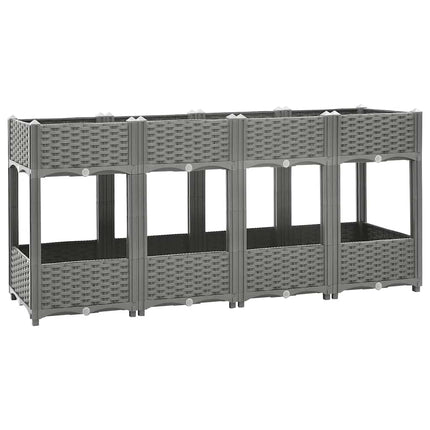 højbed 160x40x71 cm polypropylen