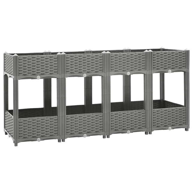 højbed 160x40x71 cm polypropylen