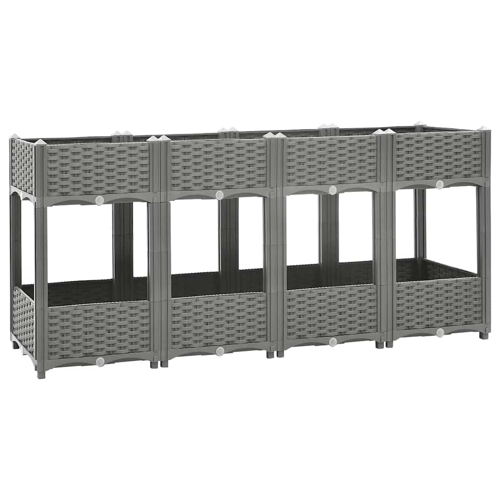 højbed 160x40x71 cm polypropylen