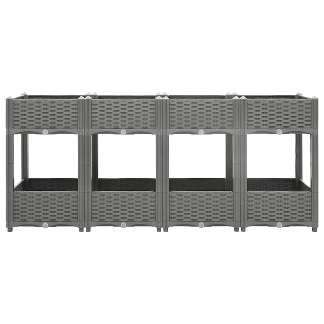 højbed 160x40x71 cm polypropylen